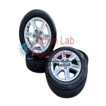 Wheel Alignment Training Stand Wheels and Tires Set